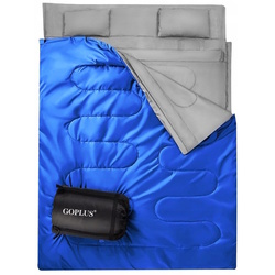 Sac de dormit dublu Costway OP3650LS (Blue)