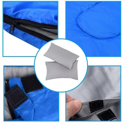 Sac de dormit dublu Costway OP3650LS (Blue) Thumb