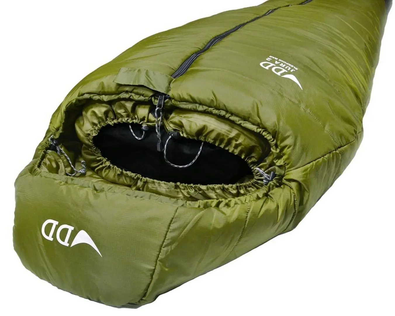 Спальный мешок DD Hammocks Jura 2 XL (Olive Green) - 3