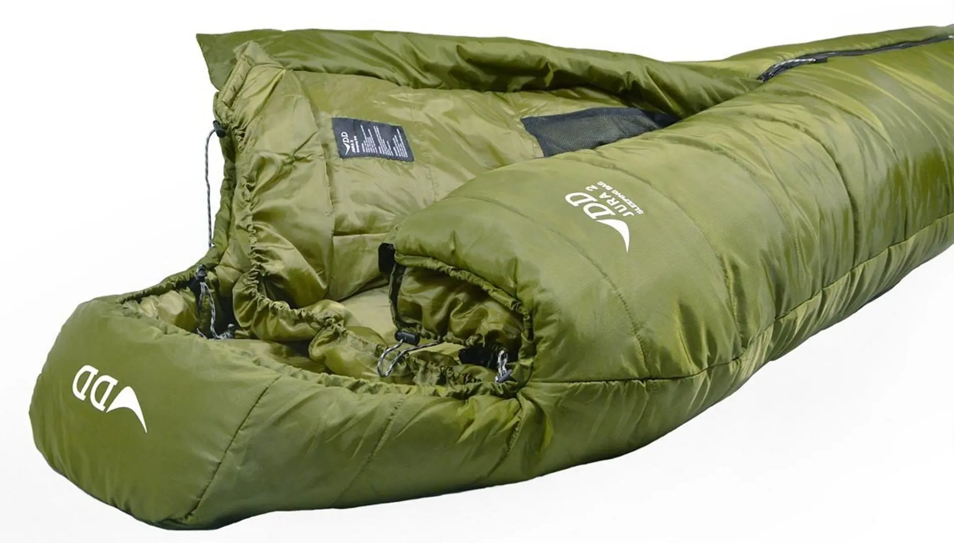 Спальный мешок DD Hammocks Jura 2 XL (Olive Green) - 4