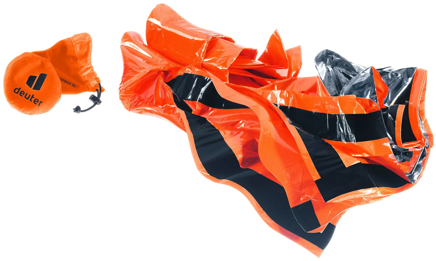 Sac de dormit de urgenta Deuter Bivibag UL (Koi/Black)