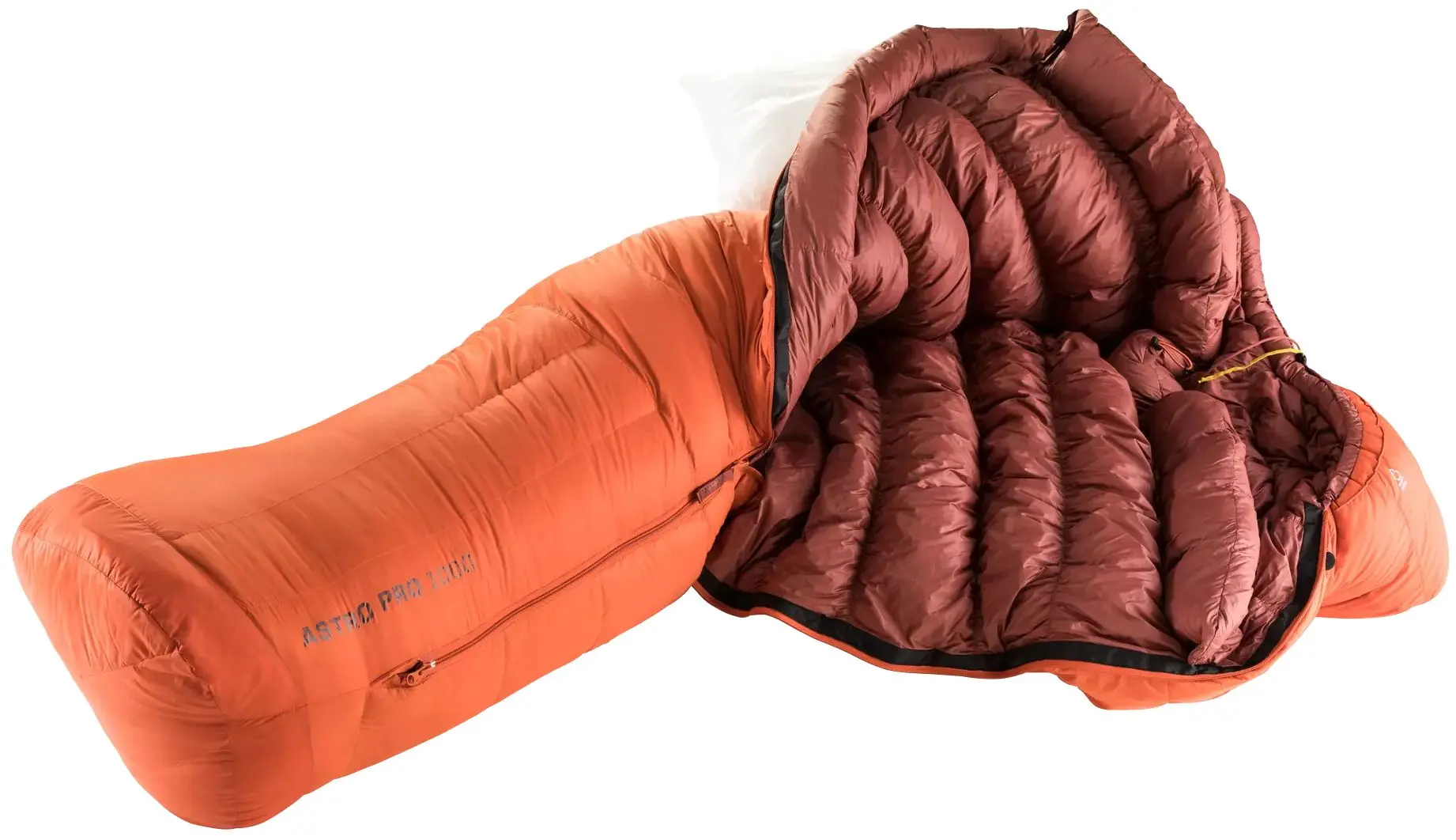 Спальный мешок Deuter Astro Pro 1000 SL Left (Paprika/Redwood) - 2