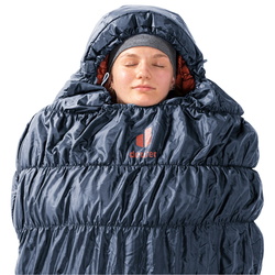 Спальный мешок Deuter Exosphere 0° SL Left (Ink/Redwood) Thumb