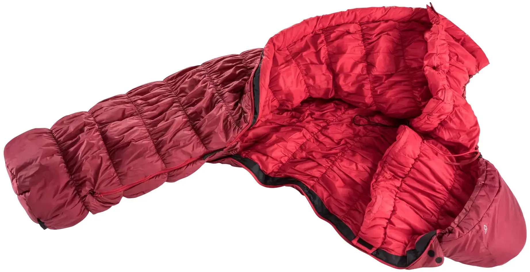 Спальный мешок Deuter Exosphere -6° Right (Cranberry Fire) - 2