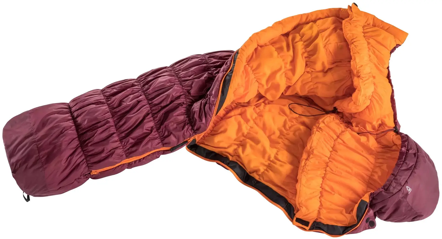 Спальный мешок Deuter Exosphere -6° SL Left (Maron Mango) - 2
