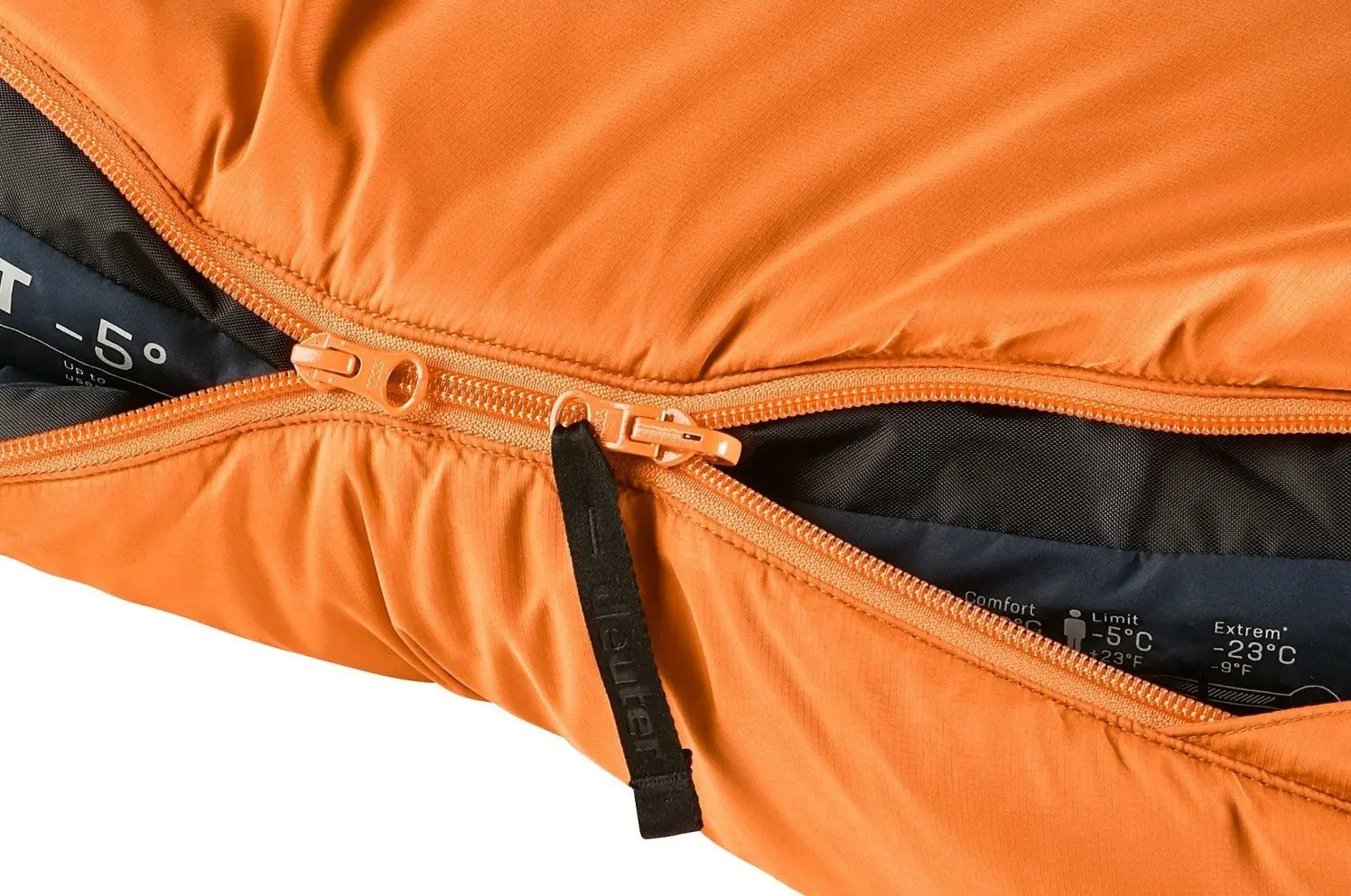 Sac de dormit Deuter Orbit -5 L Left (Mandarine/Ink) - 5