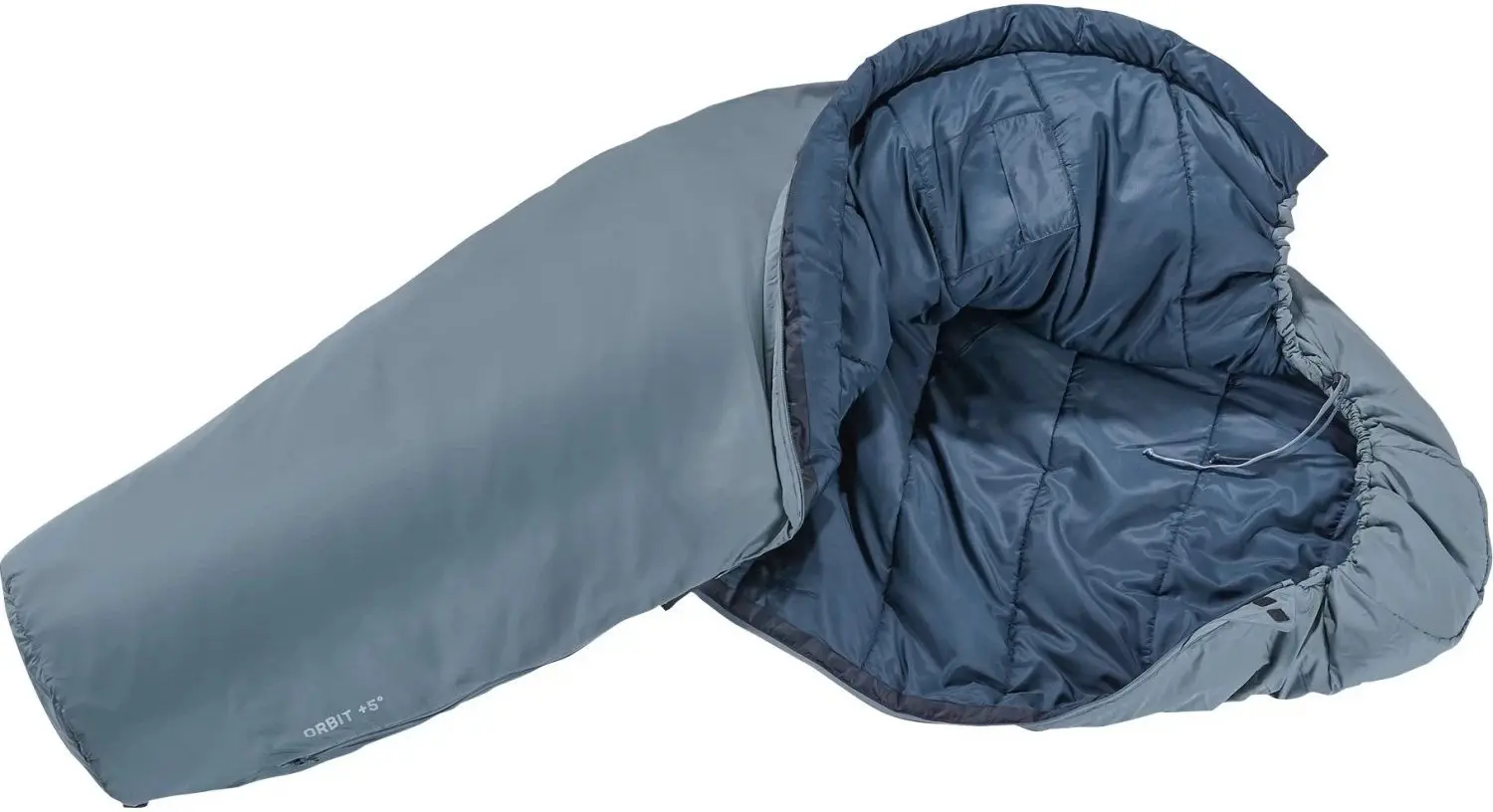 Sac de dormit Deuter Orbit +5 REG Right (Shale/Ink) - 2