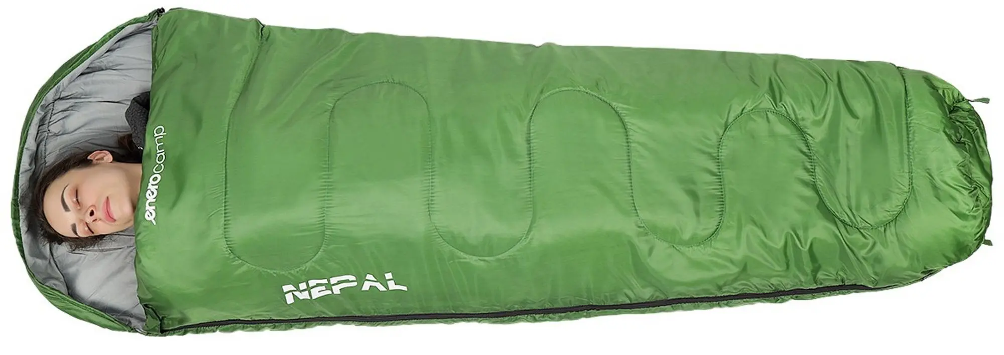 Sac de dormit Enero Camp Nepal 1013442 (Green)