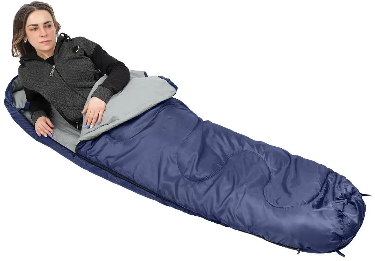 Спальный мешок Enero Camp Nepal 335367 (Dark Blue)