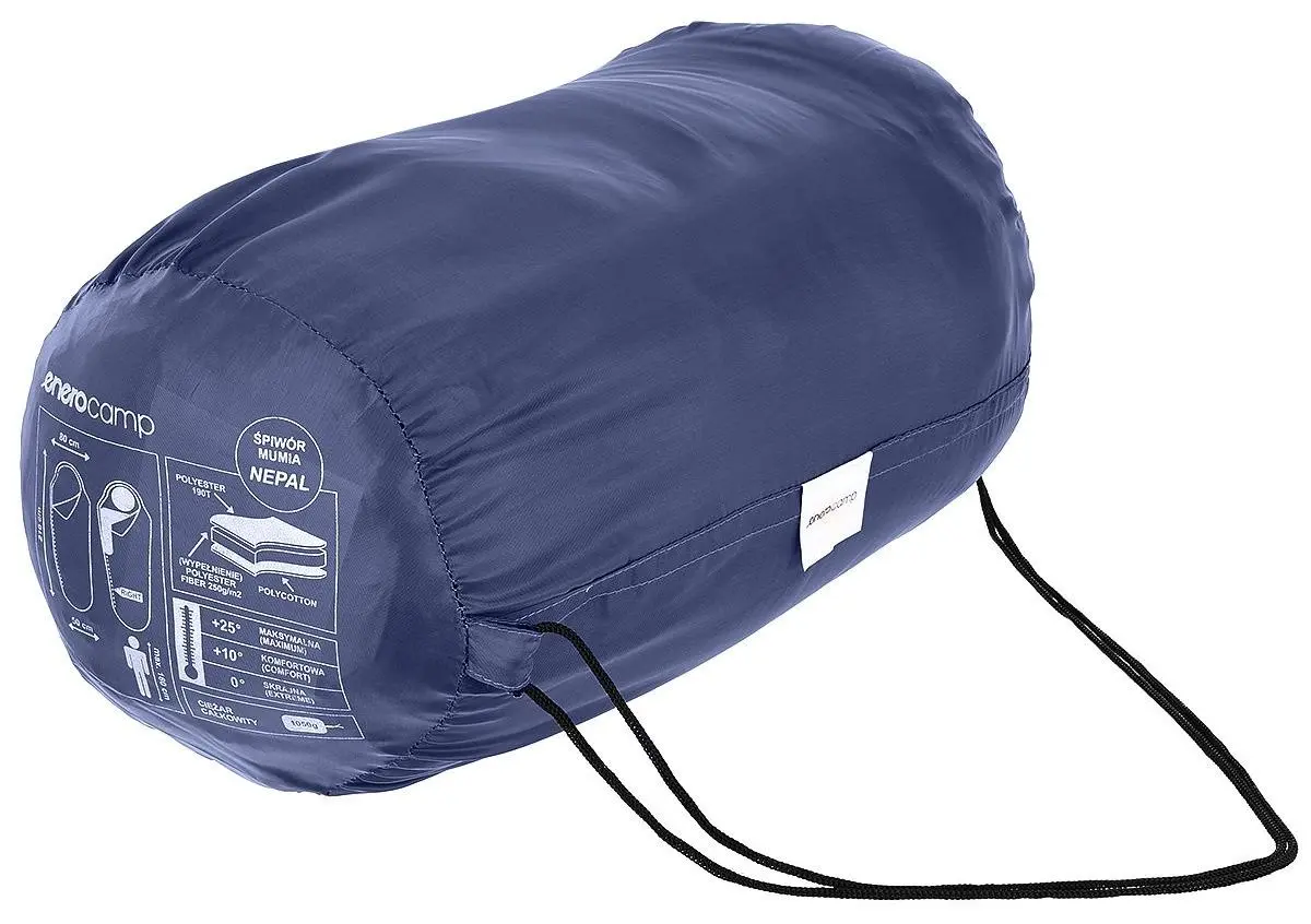 Спальный мешок Enero Camp Nepal 335367 (Dark Blue)