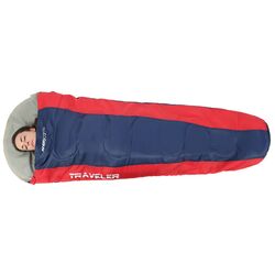 Спальный мешок Enero Camp Traveler 1011660 (Blue/Red) Thumb