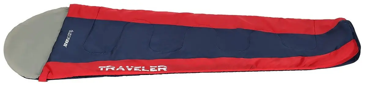 Спальный мешок Enero Camp Traveler 1011660 (Blue/Red)