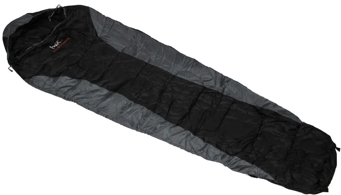 Sac de dormit Fox Outdoor 31532A (Black/Gray) - 2