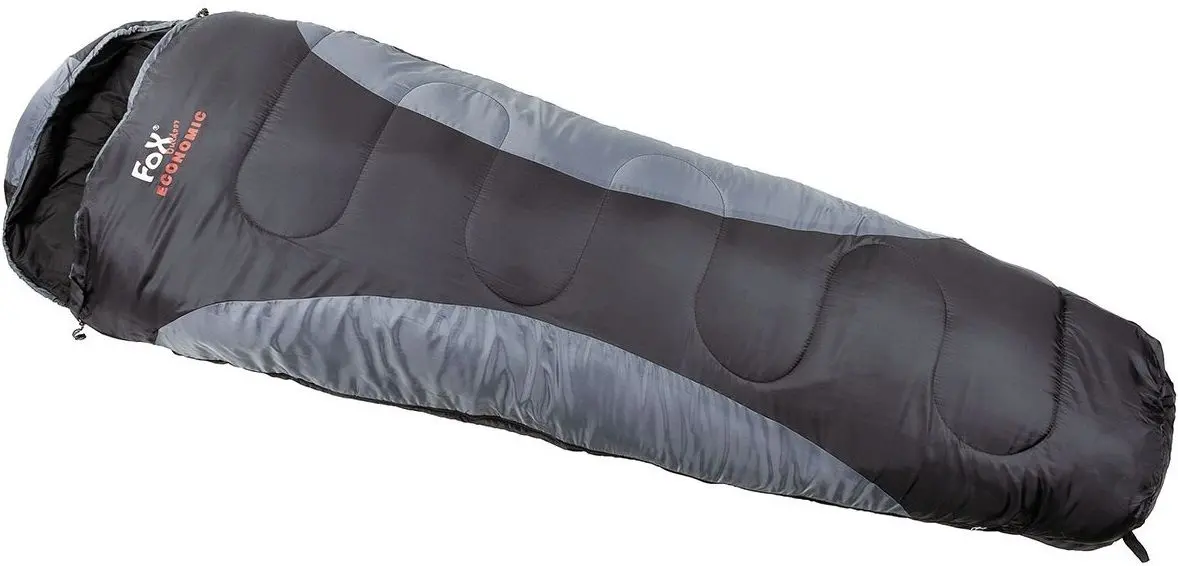 Sac de dormit Fox Outdoor 31532A (Black/Gray)