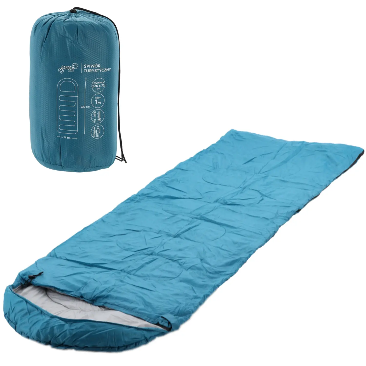 Sac de dormit GardenLine CAM9370 (Blue) - 2