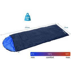 Спальный мешок HI-TEC Mumio (Blue) Thumb