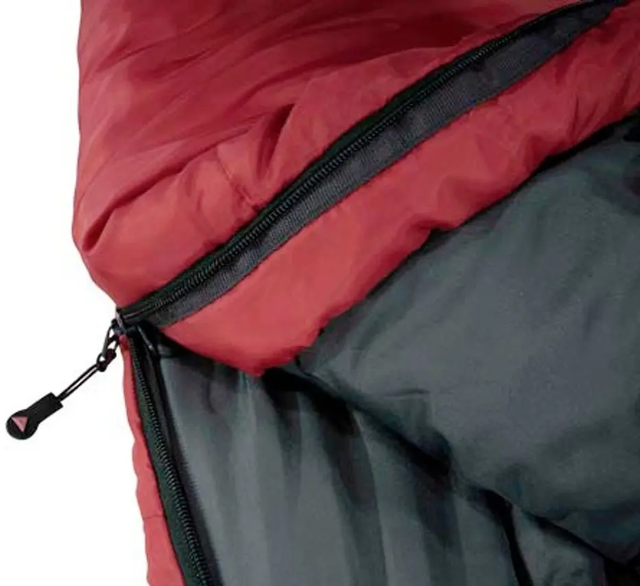 Sac de dormit High Peak TR 300 (Dark Red/Grey) - 2