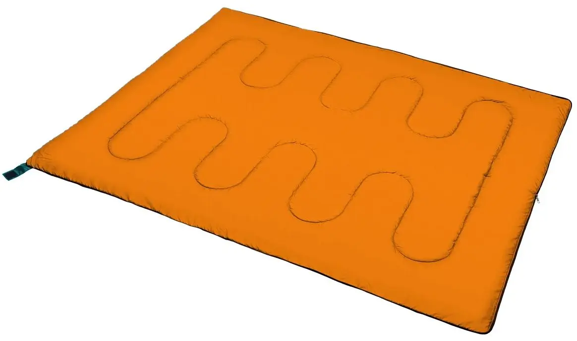 Sac de dormit Nils Camp NC2002 (Green/Orange)