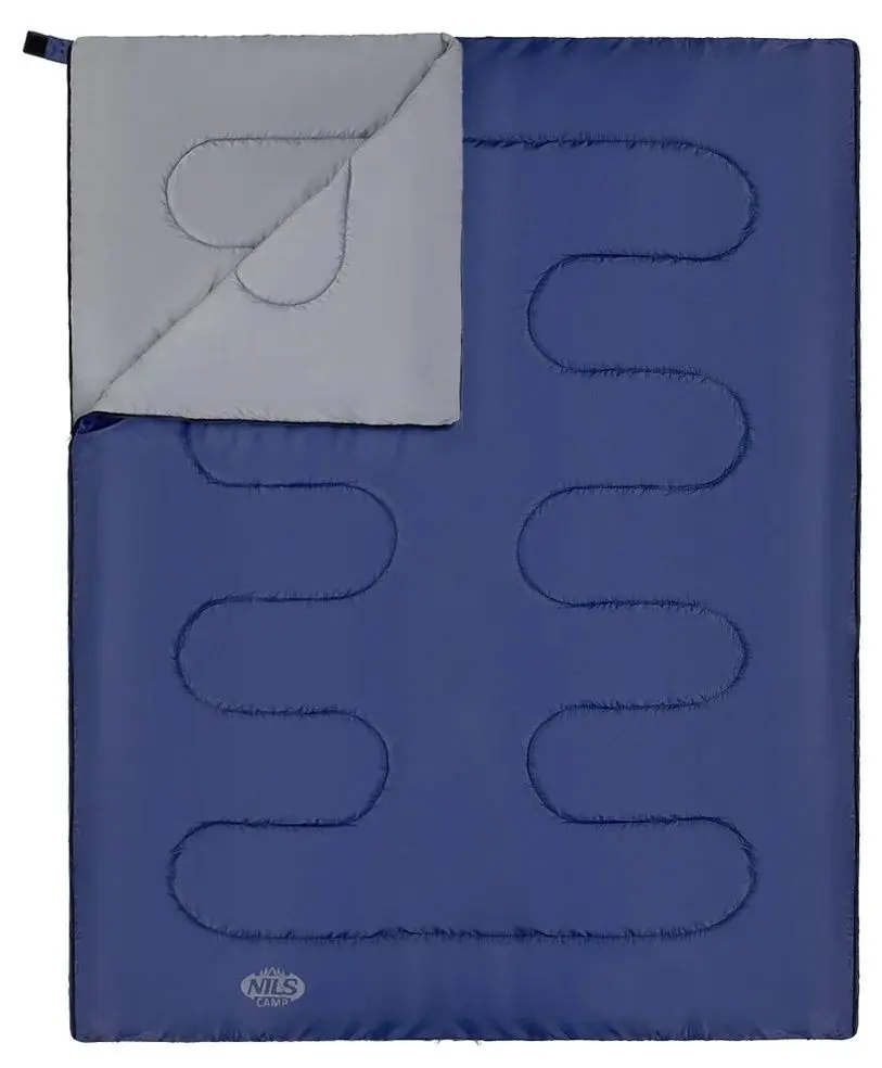 Sac de dormit Nils Camp NC2002 (Navy Blue/Grey) - 9