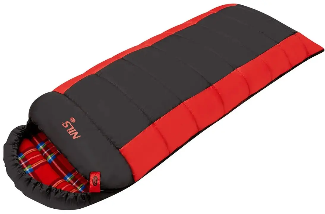 Спальный мешок Nils Camp NC2003 (Black/Red)