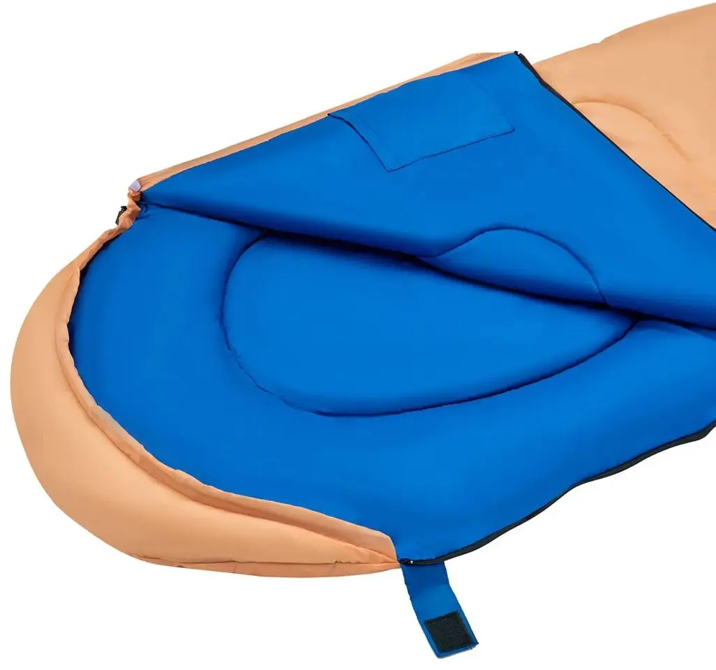 Спальный мешок Nils Camp NC2007 Junior (Orange/Blue)