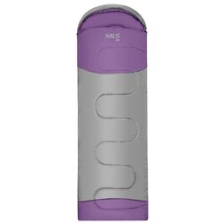 Sac de dormit Nils Camp NC2008 (Grey/Violet)