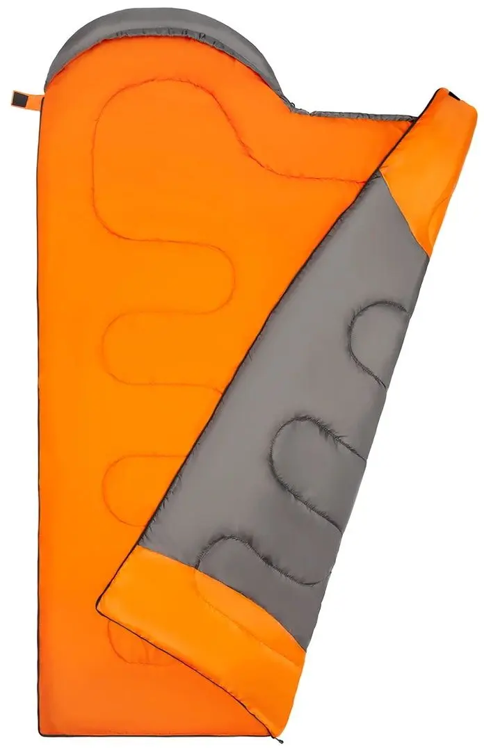 Sac de dormit Nils Camp NC2008 L (Grey/Orange) - 3