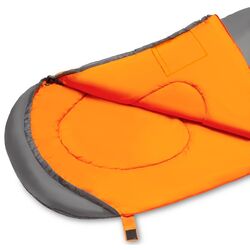Sac de dormit Nils Camp NC2008 L (Grey/Orange) Thumb