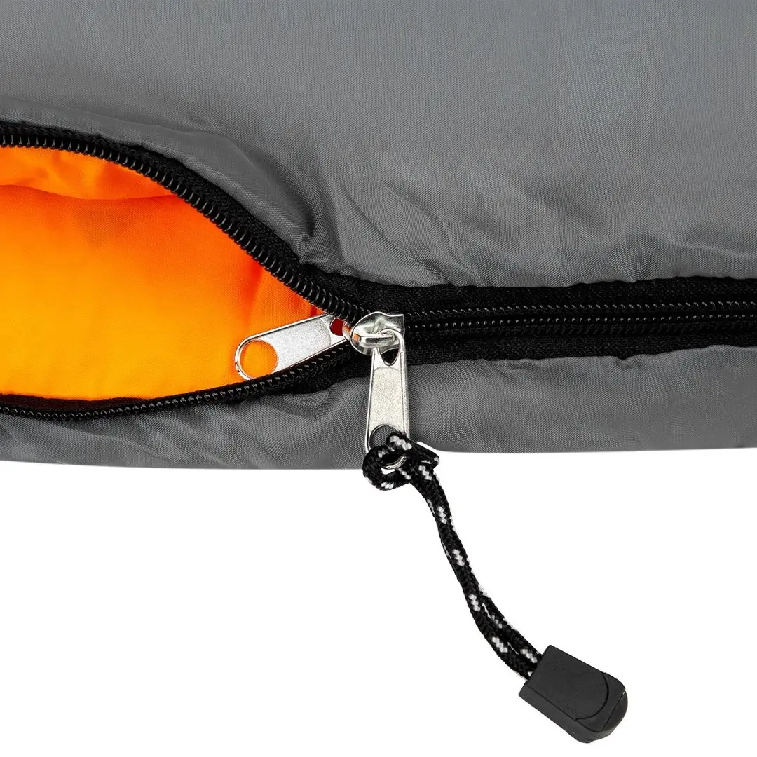 Sac de dormit Nils Camp NC2008 L (Grey/Orange) - 7