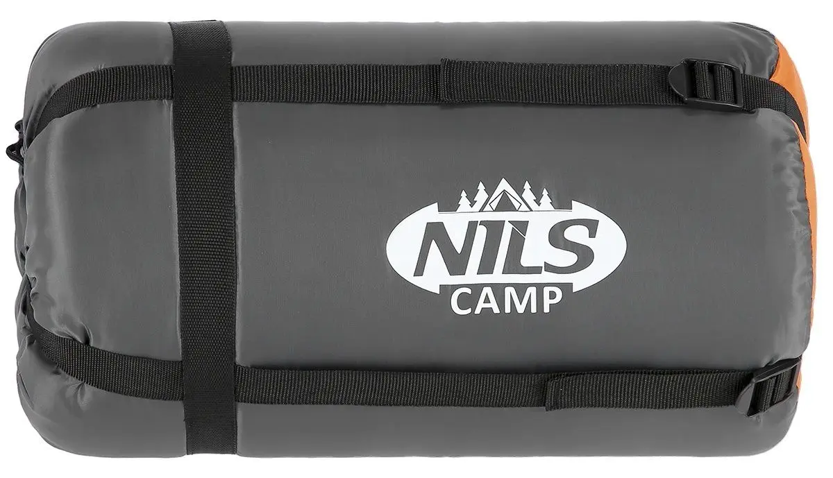 Sac de dormit Nils Camp NC2008 L (Grey/Orange) - 9