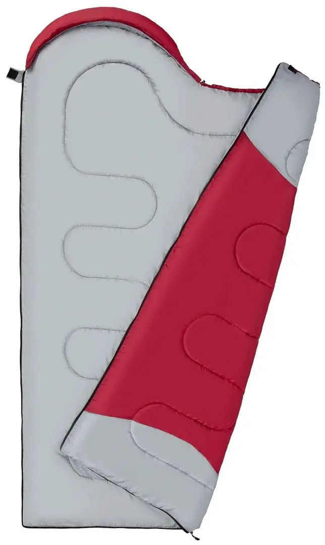 Sac de dormit Nils Camp NC2008 L (Maroon/Grey)