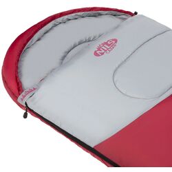 Sac de dormit Nils Camp NC2008 L (Maroon/Grey) Thumb