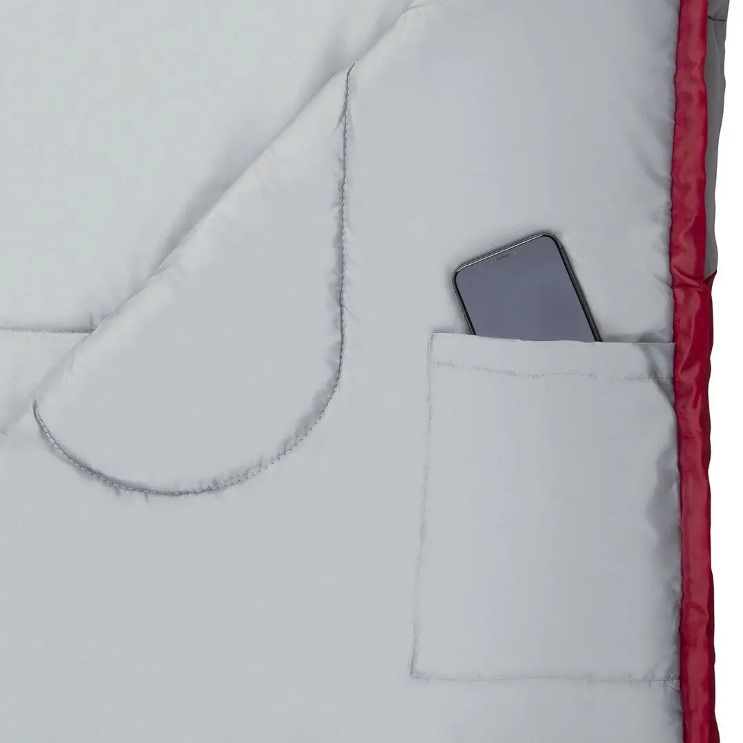 Sac de dormit Nils Camp NC2008 L (Maroon/Grey)