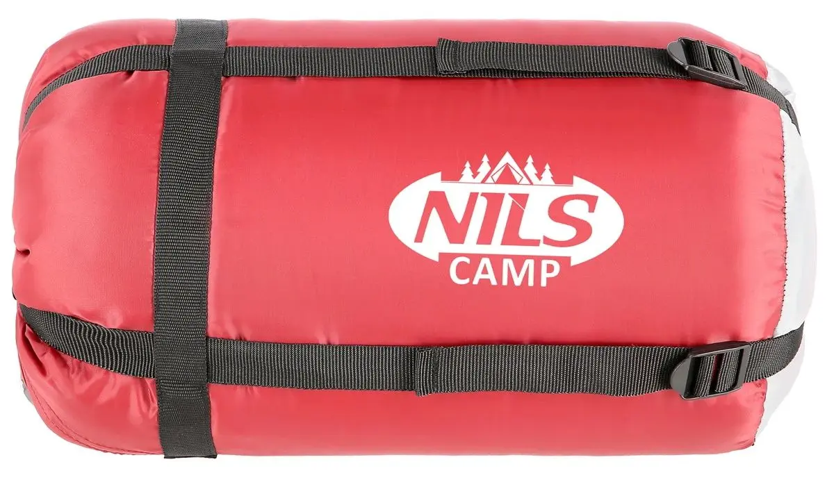 Sac de dormit Nils Camp NC2008 L (Maroon/Grey)