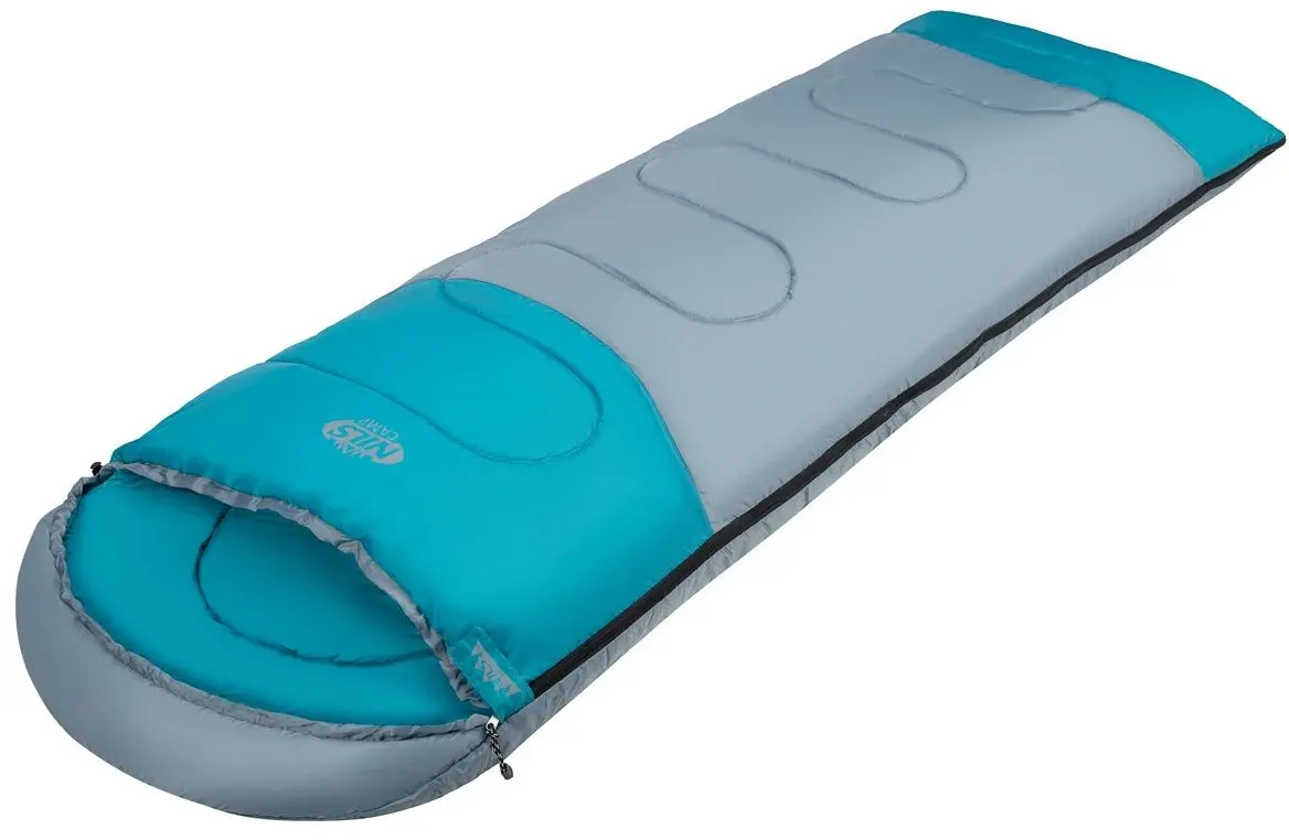 Sac de dormit Nils Camp NC2008 M (Grey/Blue)