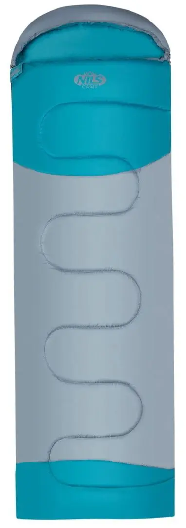 Sac de dormit Nils Camp NC2008 M (Grey/Blue)