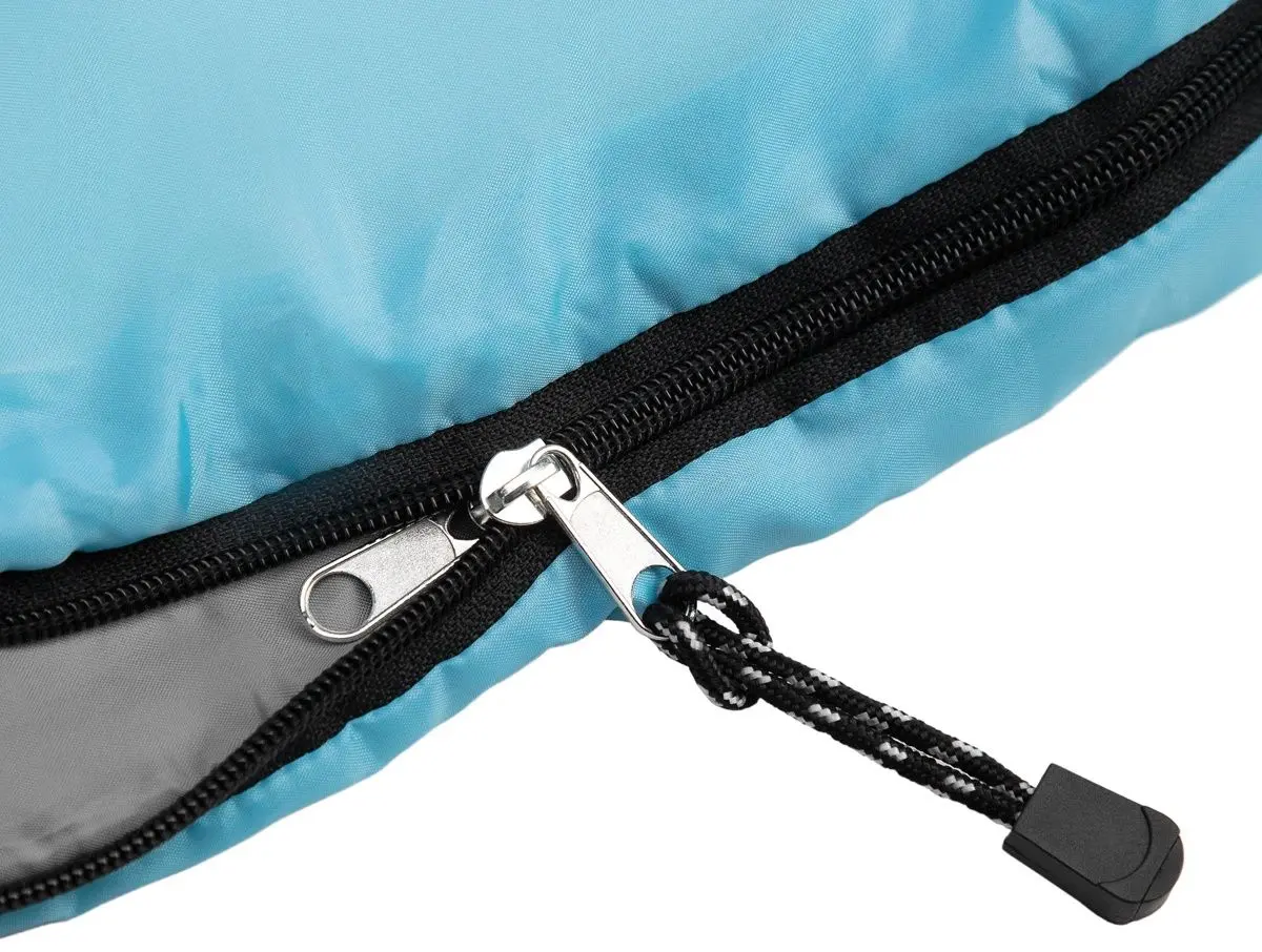 Спальный мешок Nils Camp NC2008 M (Light Blue/Grey) - 8