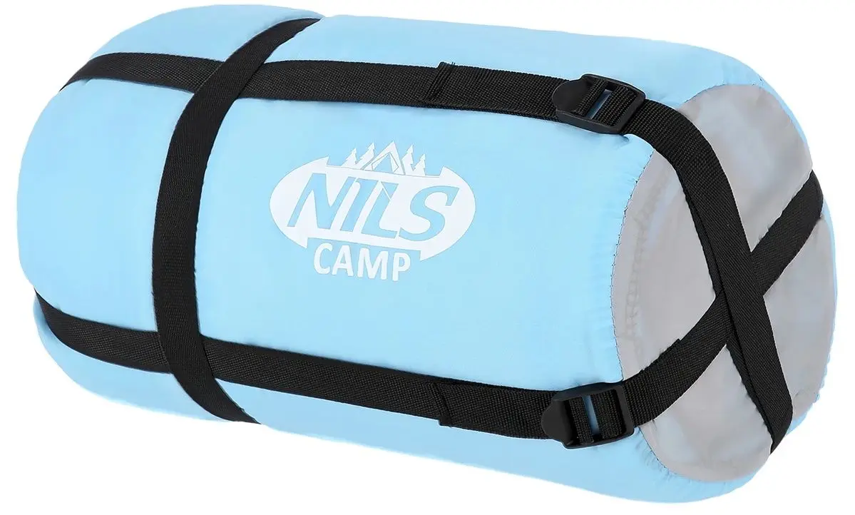 Спальный мешок Nils Camp NC2008 M (Light Blue/Grey) - 9