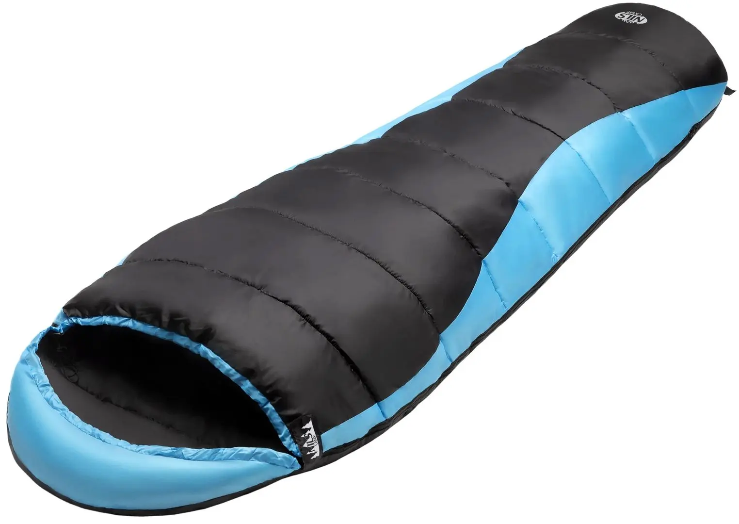 Sac de dormit Nils Camp NC2012 (Black/Blue)