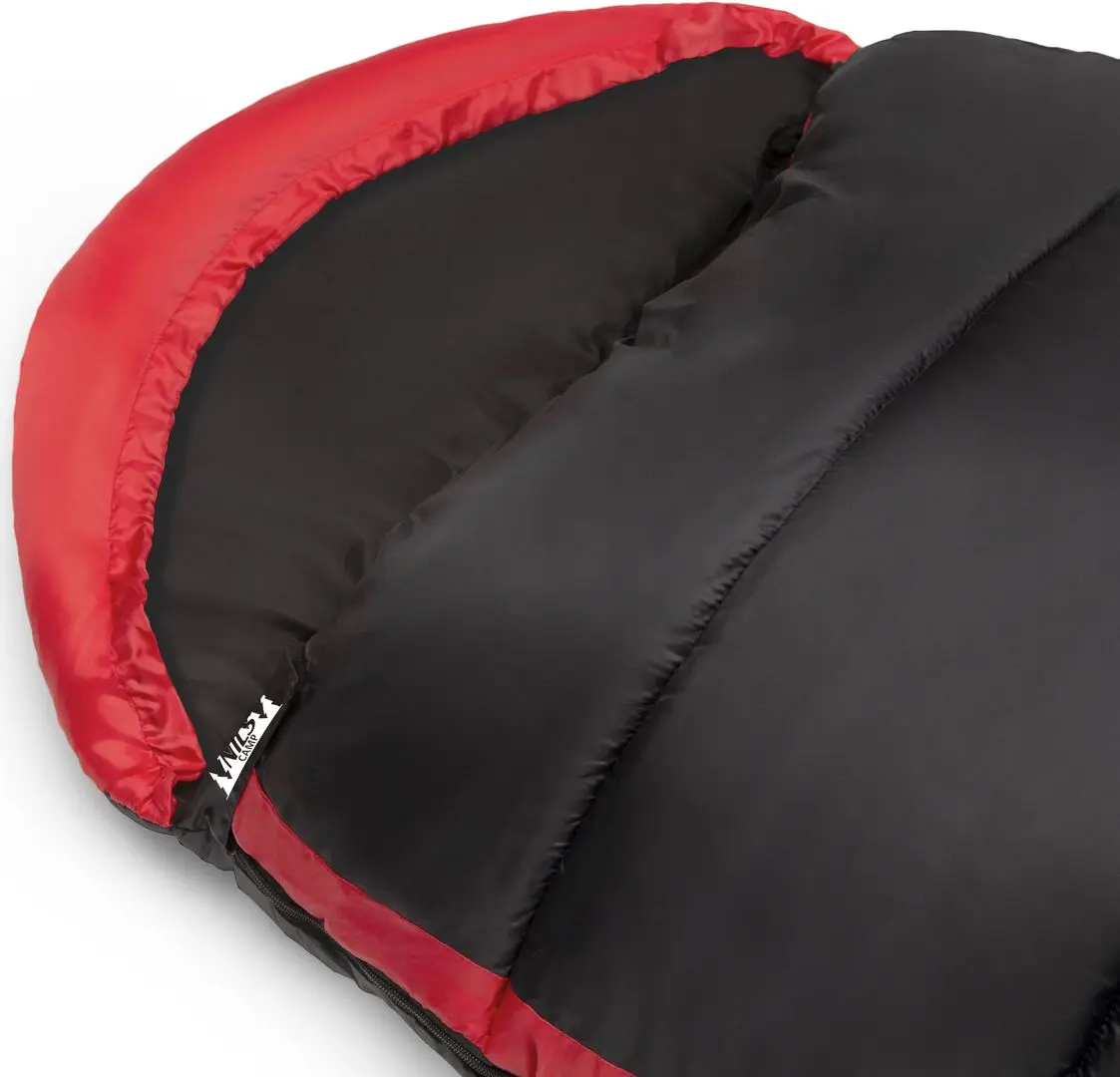 Спальный мешок Nils Camp NC2012 (Black/Red)