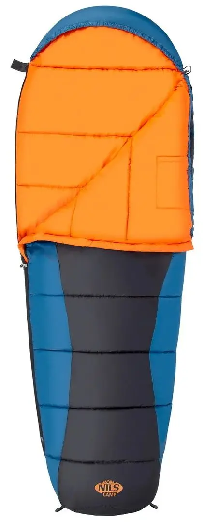 Sac de dormit Nils Camp NC2012 (Navy Blue/Orange)