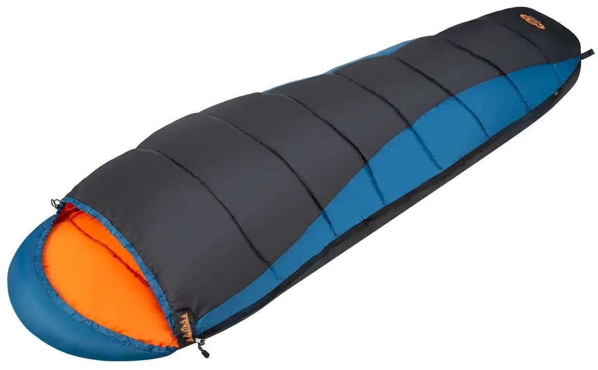 Sac de dormit Nils Camp NC2012 (Navy Blue/Orange)