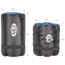 Sac de dormit Nils Camp NC2012 (Navy Blue/Orange) Thumb