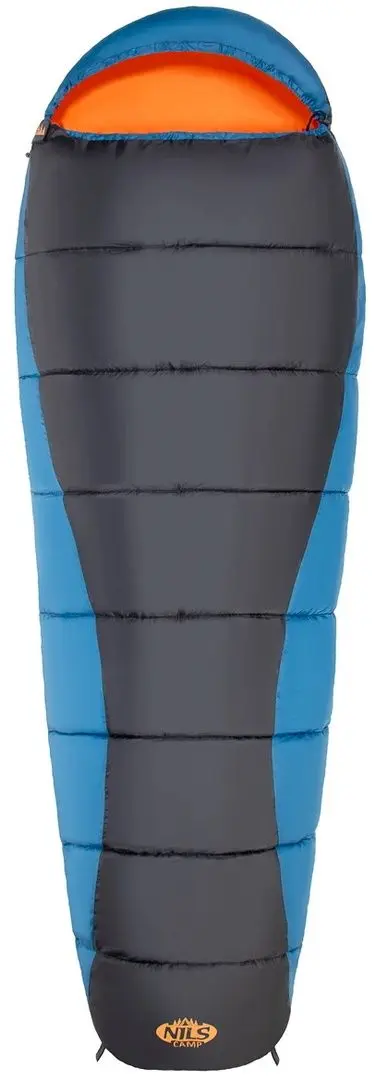 Sac de dormit Nils Camp NC2012 (Navy Blue/Orange)