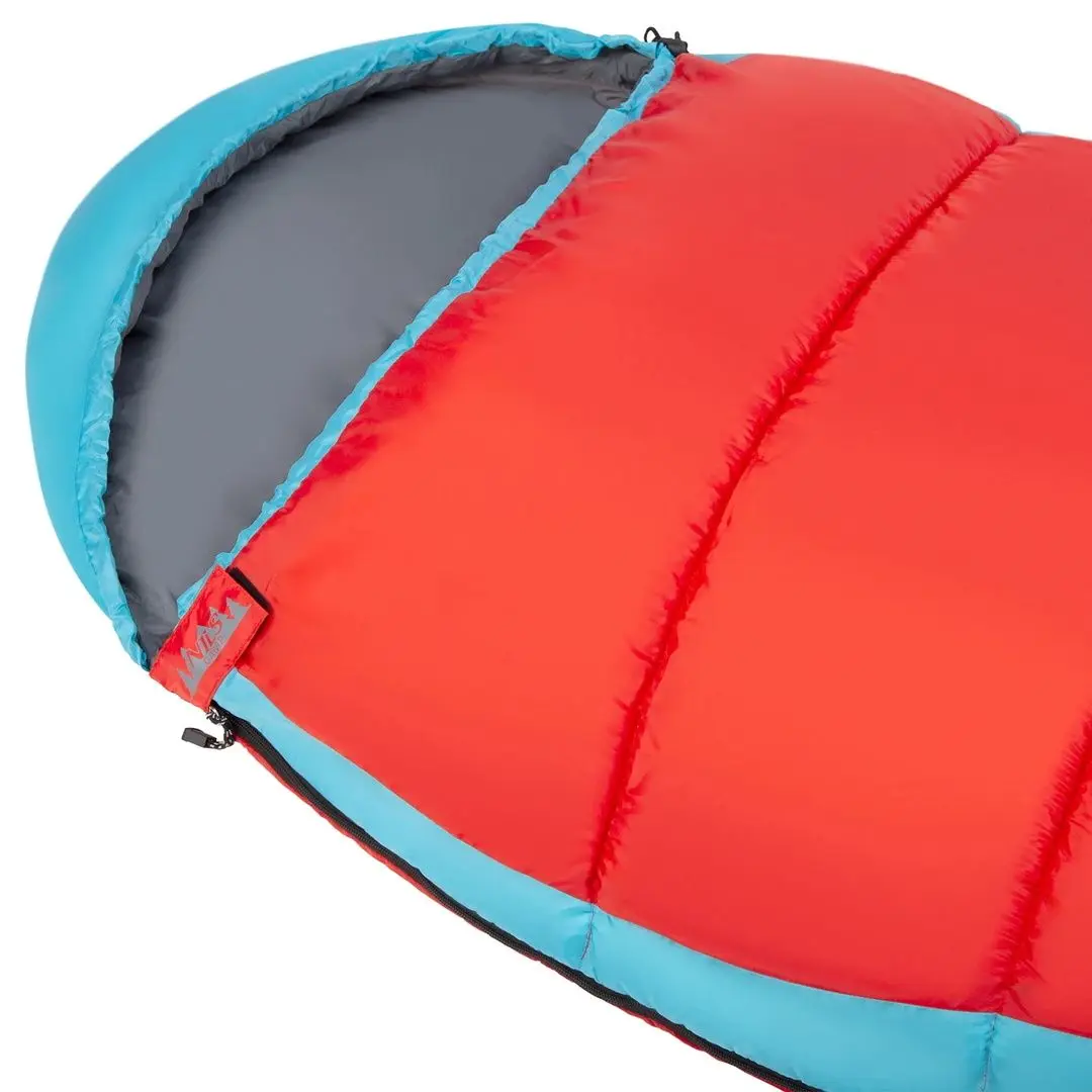 Sac de dormit Nils Camp NC2012 (Red/Blue)