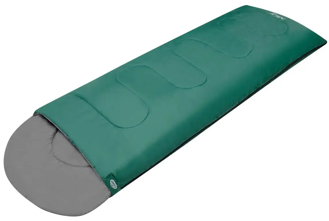 Sac de dormit Nils Camp NC2105 L (Green/Grey)