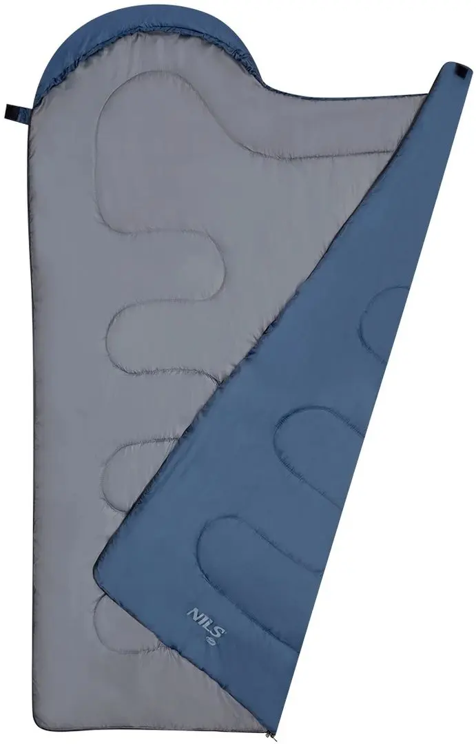 Sac de dormit Nils Camp NC2107 M (Blue/Grey)