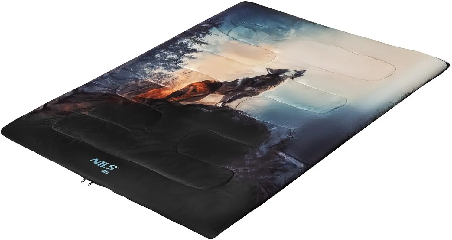 Sac de dormit Nils Camp NC3601 Wolf (Black) - 4