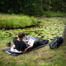 Спальный мешок Nils Camp Ultra Light NC1705 (Black/Mint) Thumb