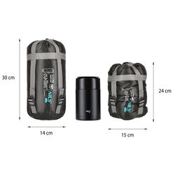 Спальный мешок Nils Camp Ultra Light NC1705 (Black/Mint) Thumb